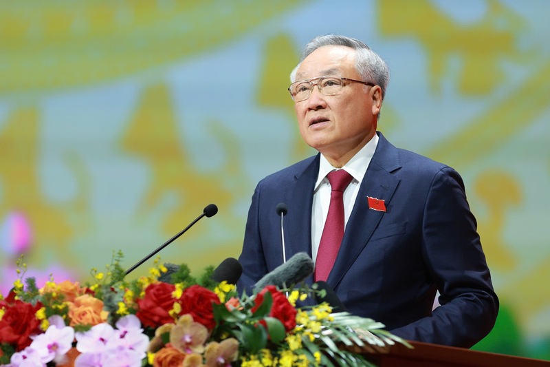 Đồng chí Nguyễn Hòa Bình cho biết, Đảng ủy Chính phủ đã xây dựng Chương trình hành động với khát vọng phát triển mạnh mẽ, tính hành động cao và toàn diện. Ảnh: VGP/Nhật Bắc.