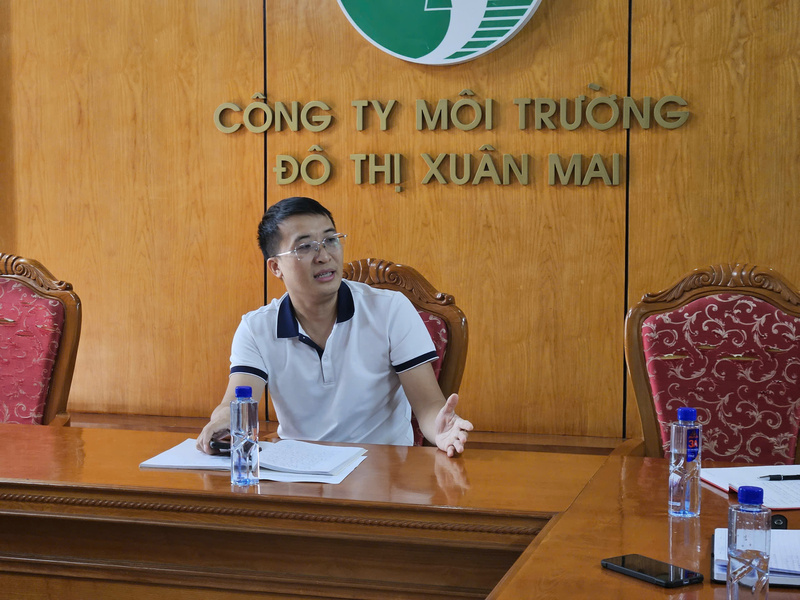 Ông Nguyễn Hữu Nghĩa trao đổi với phóng viên Báo Công Thương.