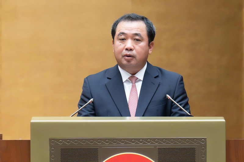 Bộ trưởng Nông nghiệp và Môi trường Trần Đức Thắng.