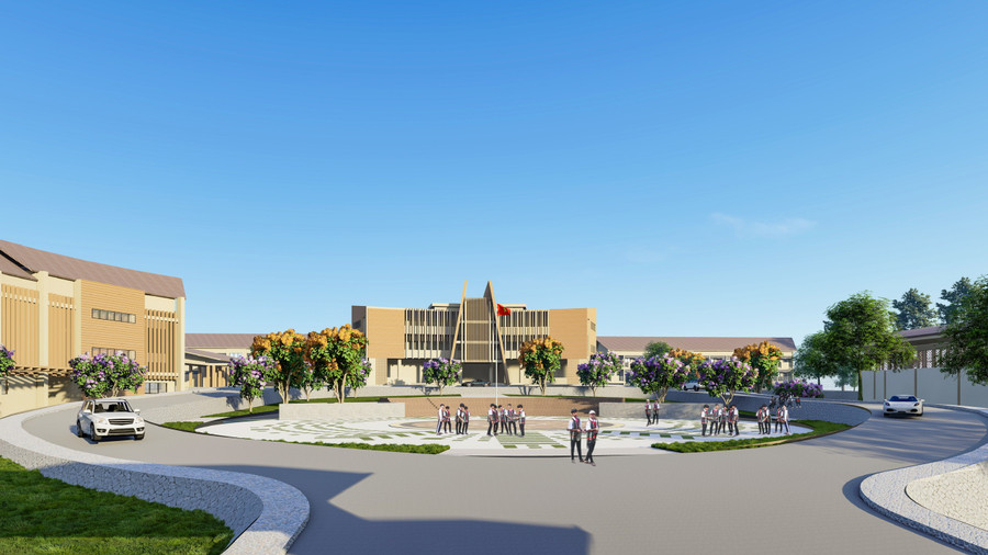 Ngôi trường mới sẽ có cơ sở vật chất hiện đại. z7207495984084-0eeb58f5ad8288100ede3a6e660afd65.jpg