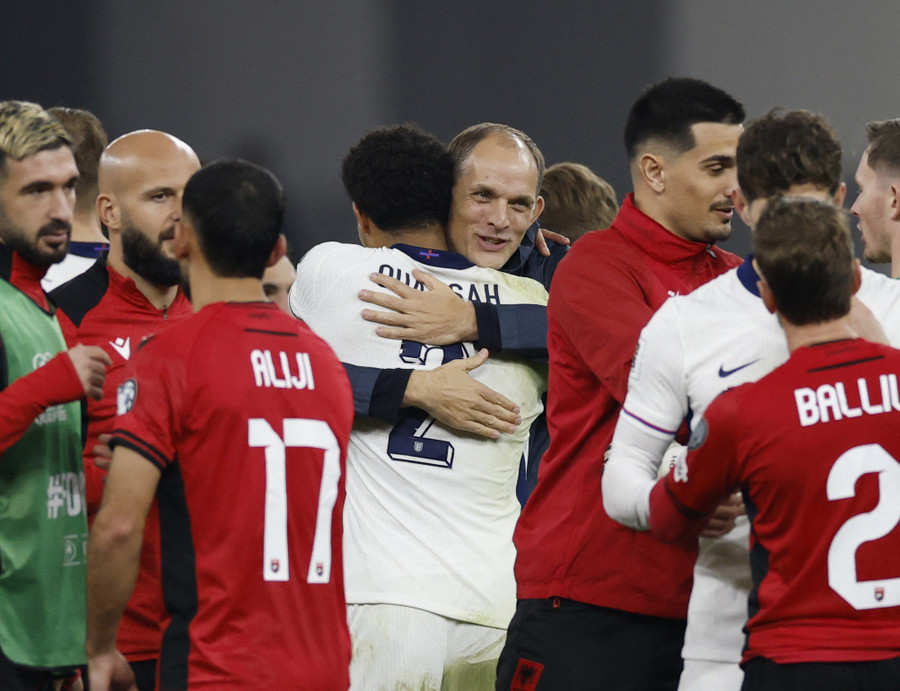 Thầy trò Thomas Tuchel khép lại chiến dịch vòng loại World Cup 2026 với thành tích toàn thắng 8/8 trận, ghi 22 bàn và không để thủng lưới. anh-9.jpg