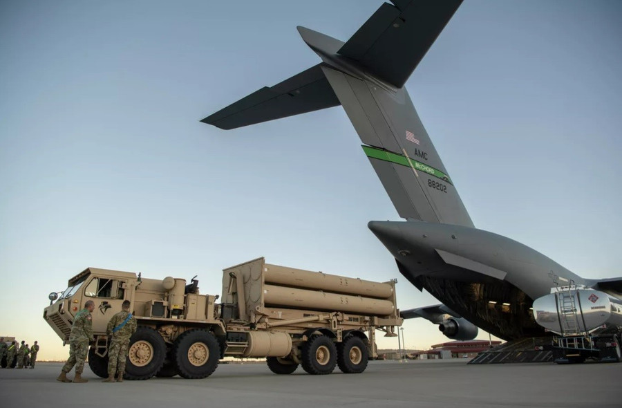 Hệ thống phòng thủ tầm cao giai đoạn cuối THAAD của Mỹ.