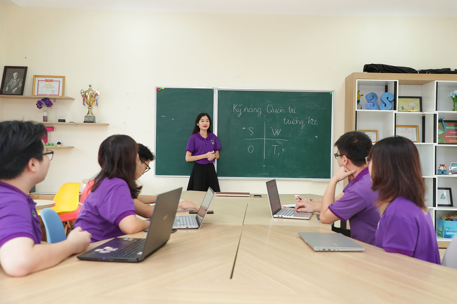 Sinh viên Đại học Quốc gia Hà Nội - Ảnh: VNU