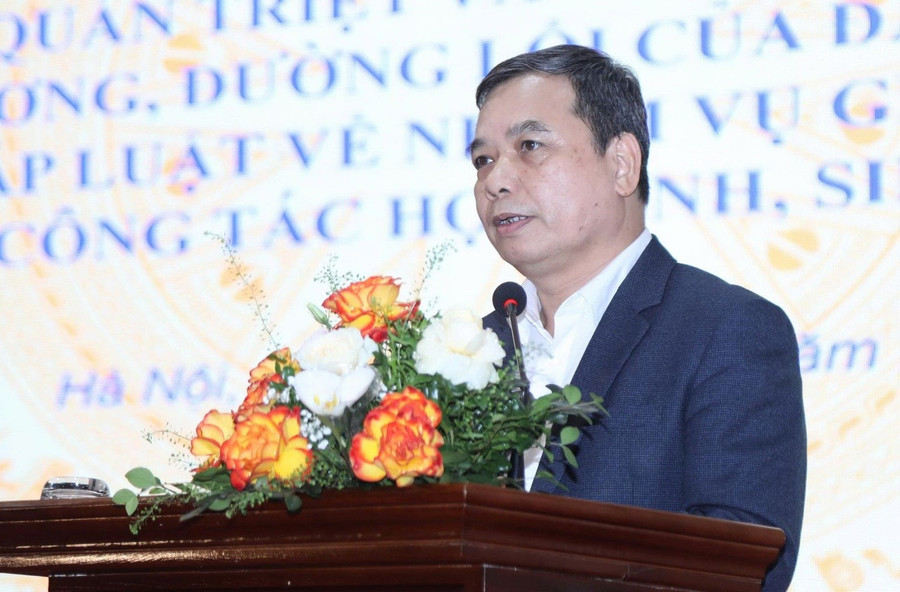 Ông Hoàng Đức Minh. Ảnh: MOET gia-tang-suc-manh-tam-giac-giao-duc-2.jpg