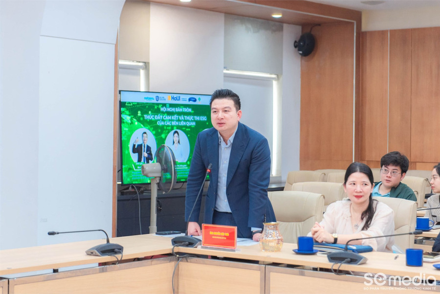 Điều phối Hội nghị, ông Nguyễn Đức Thái - Giám đốc điều hành SAPP EDU và các chuyên gia đã phân tích "khoảng cách" giữa khung chính sách ESG hiện nay và khả năng thực thi thực tế tại các doanh nghiệp Việt Nam. Đặc biệt, hội nghị nhấn mạnh vào nhóm doanh nghiệp vừa và nhỏ (SMEs) - đối tượng đang gặp nhiều rào cản nhất trong lộ trình chuyển đổi xanh.