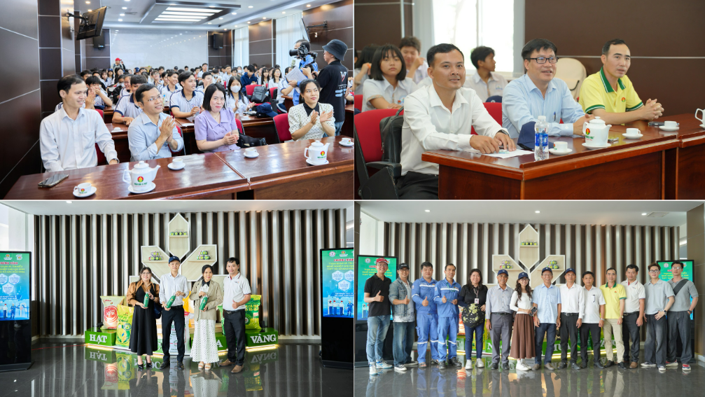 Hành trình bồi đắp tri thức của học sinh THPT tại Nhà máy Đạm Cà Mau