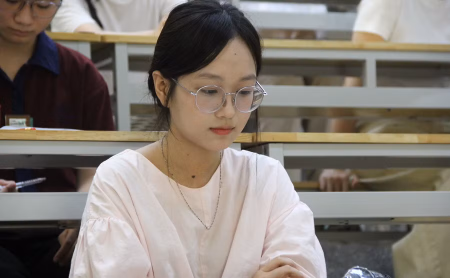Thí sinh dự thi kỳ thi đánh giá năng lực năm 2026 của Trường ĐH Sư phạm Hà Nội. img-8745.jpg