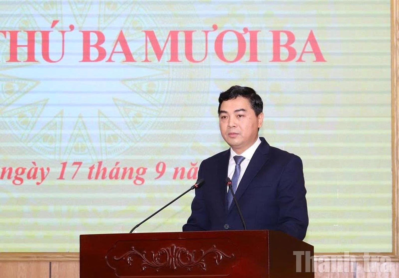 Chủ tịch tỉnh Thanh Hóa Nguyễn Hoài Anh được điều động, bổ nhiệm làm Thứ trưởng Thường trực Bộ Dân tộc và Tôn giáo. Ảnh: Văn Thanh