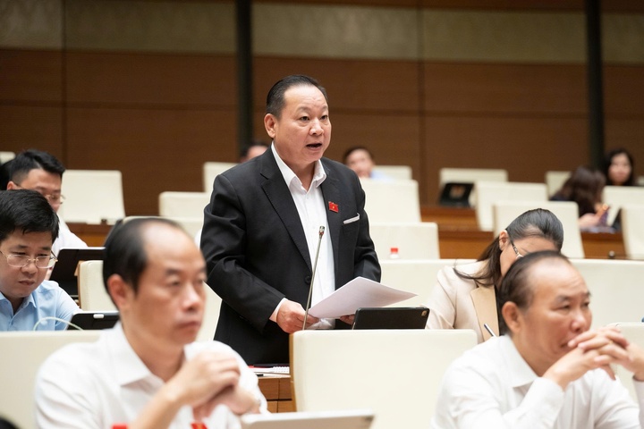 Đại biểu Tráng A Dương đề xuất, phát triển thị trường bất động sản phải gắn với an sinh xã hội và bảo đảm quyền lợi của người dân, nhất là đồng bào dân tộc thiểu số và miền núi.
