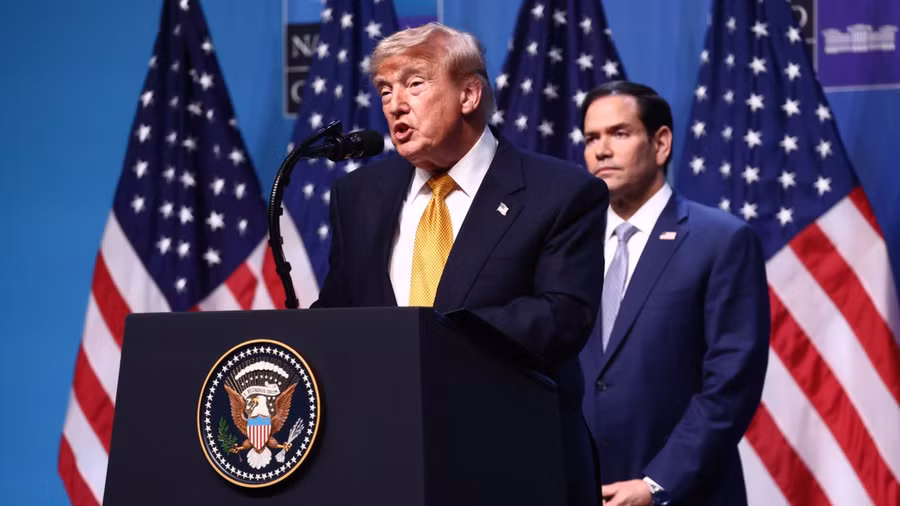 Tổng thống Mỹ Donald Trump.